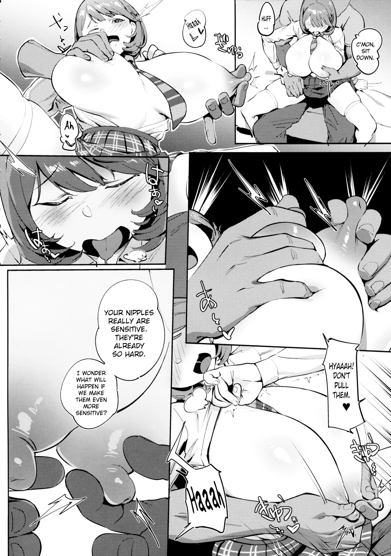 Hentai Manga Comic-Secret Lewd Breasts Remake-Read-8